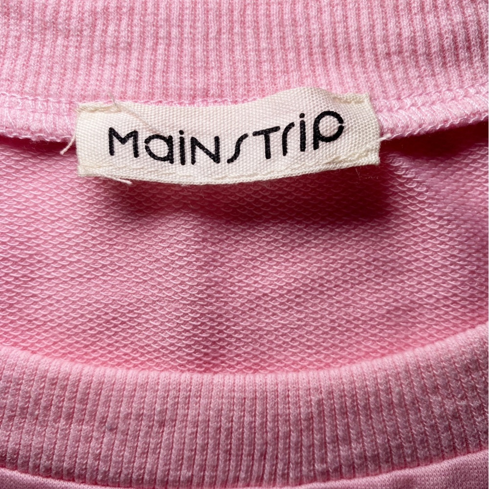 Main Strip Pink Cowgirl Fringe Cropped Top - Picture 7 of 13